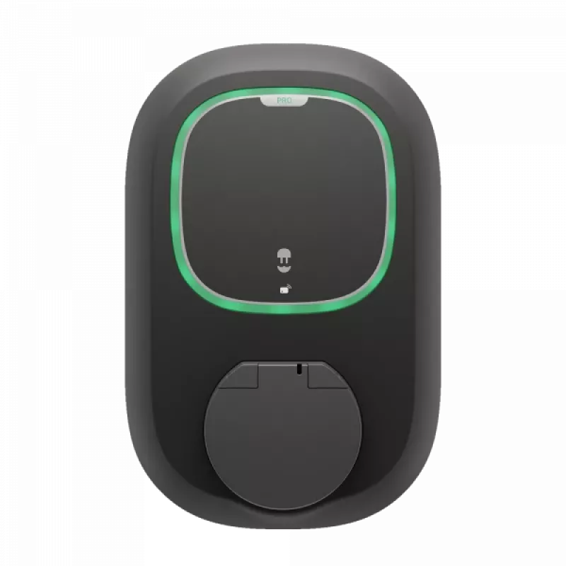 Wallbox Socket | Pulsar Pro | 22 kW | Wi-Fi, 4G, Ethernet, Bluetooth | Black