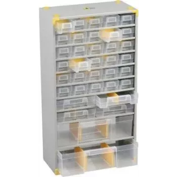 Workshop storage magazine allit 465620, 36 compartments, L 300 mm × B 140 mm × H 565 mm