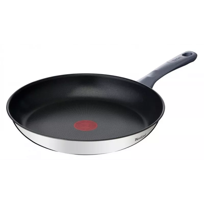 All-purpose pan Tefal Daily Cook G7300655 stainless steel 28 cm, single bakelite handle, titanium internal coating