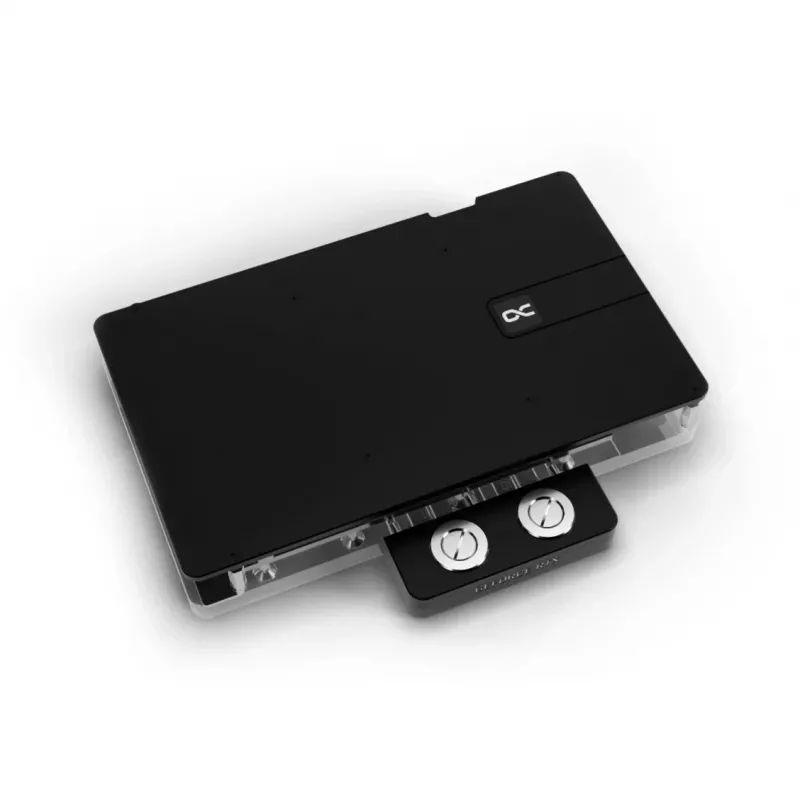 Backplate Alphacool Core Aluminium Chrome Copper Black 148.5x201.4x34.4mm