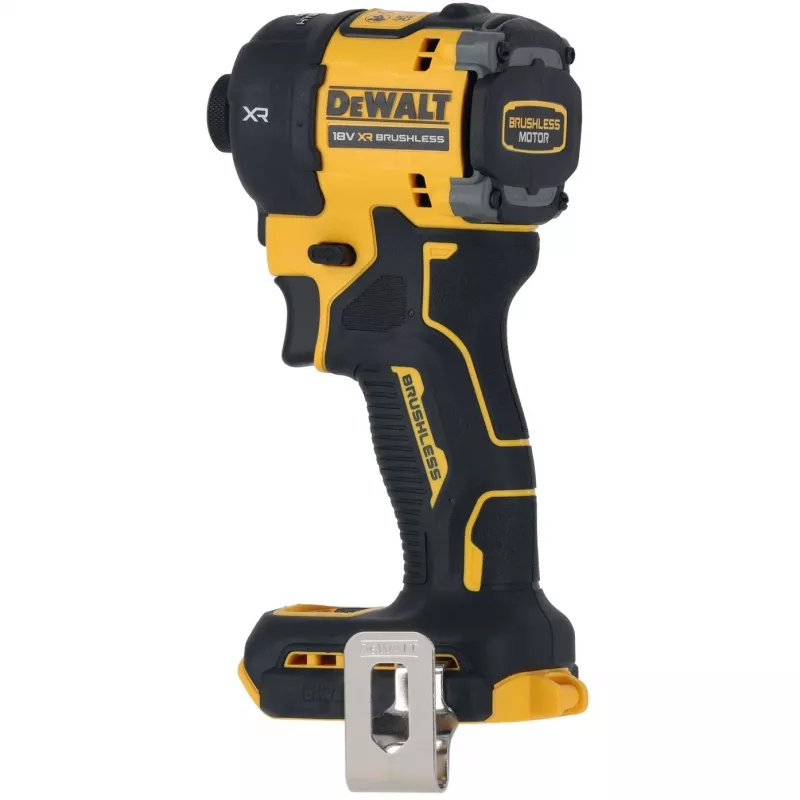 Screw gun DeWalt DCF870NT-XJ, 18V Li-Ion, 56 N·m, 1/4 inch chuck, pistol handle, 100 mm length
