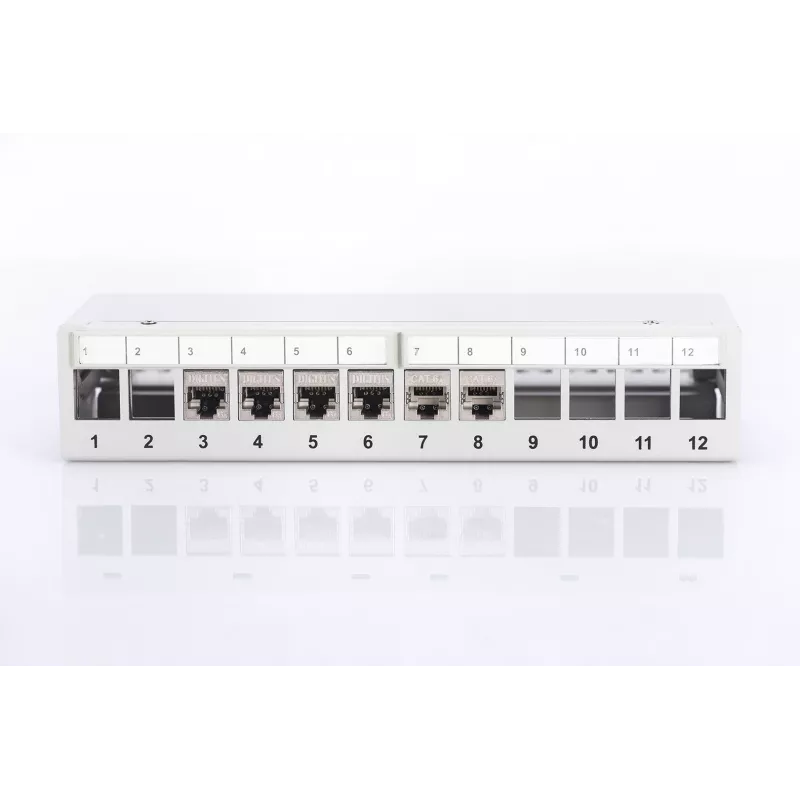 Desktop Modular Patch Panel Digitus DN-93706 12-port