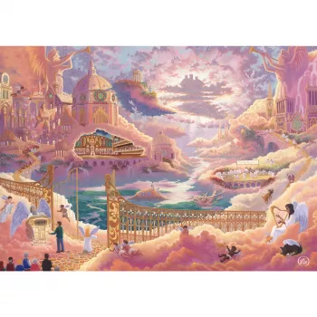 Jigsaw puzzle schmidt spiele Zac Kinkade Kingdom of Heaven — 1000 pieces, scenic art