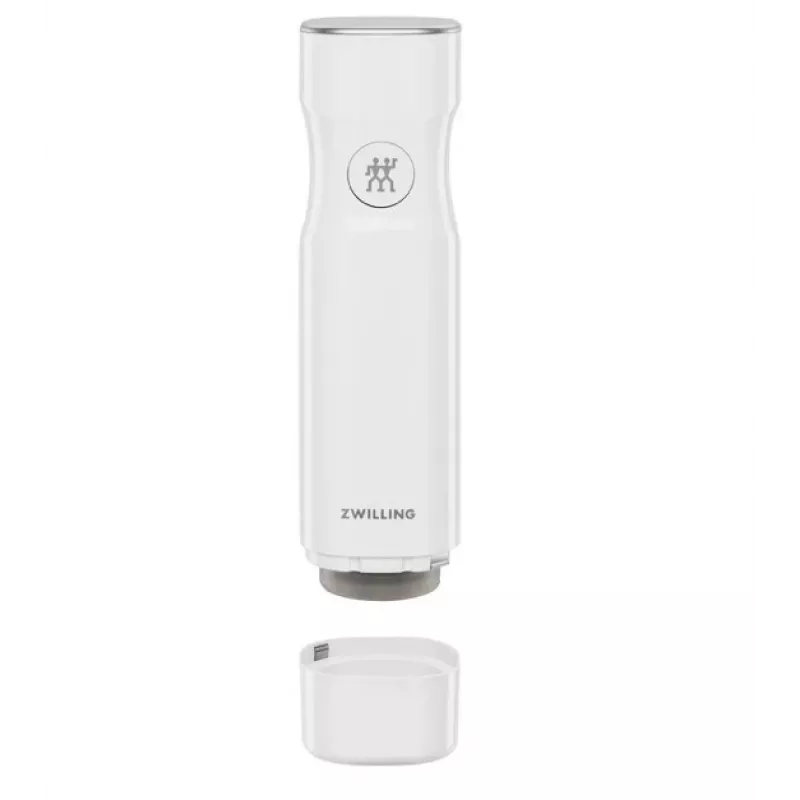 Vacuum sealer box ZWILLING 36807-007-0, plastic rectangular food container, 1.1 l & 2.3 l, airtight lockable lid, detachable, translucent white