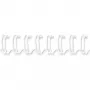 Fellowes - Binding Wire - 10 mm - 297 mm - 34 rings - A4 (210 x 297 mm) - 80 Sheets - White - 100 pc(s). (53262)