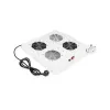 ROLINE 19 inch Induction Fan Unit 26.21.0076, gray, 2 fans
