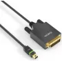 PureLink - MiniDP/DVI Kabel - Ultimate Serie - 1,50m - schwarz PureLink® - Ultimate Serie. MiniDP Kabel mit 24 kt. vergoldeten Präzisions-Steckkontakt