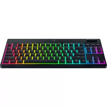 BlackWidow V4 Low-Profile TKL HyperSpeed, Gaming Keyboard black, DE-Layout, Razer Low-Profile Orange