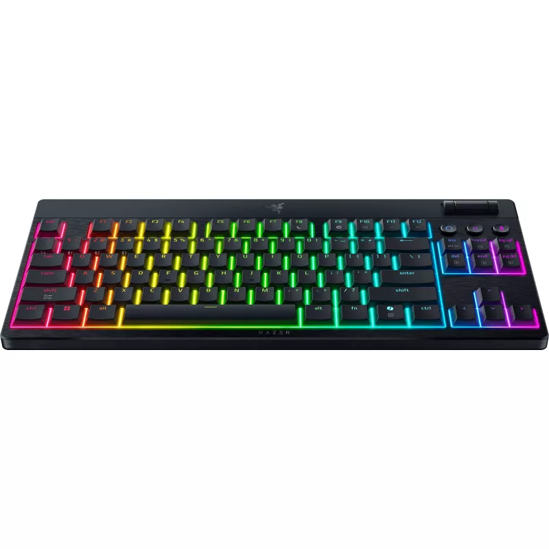 BlackWidow V4 Low-Profile TKL HyperSpeed, Gaming Keyboard black, DE-Layout, Razer Low-Profile Orange