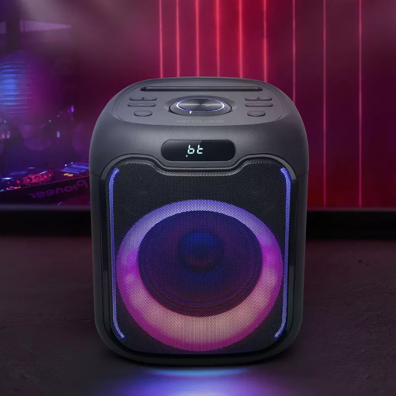 Muse M-1803 DJ portable/party speaker Black 150 W