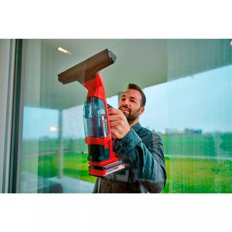 Einhell BRILLIANTO electric window cleaner 0.3 L Black, Red