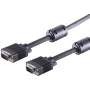 Monitor cable ShiverPeaks S-VGA 78056-0.2, 2 × 15-pin shielded, 0.2 m