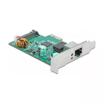 PCI Express x1 Card DeLOCK RTL8125 2.5 Gigabit LAN PoE+