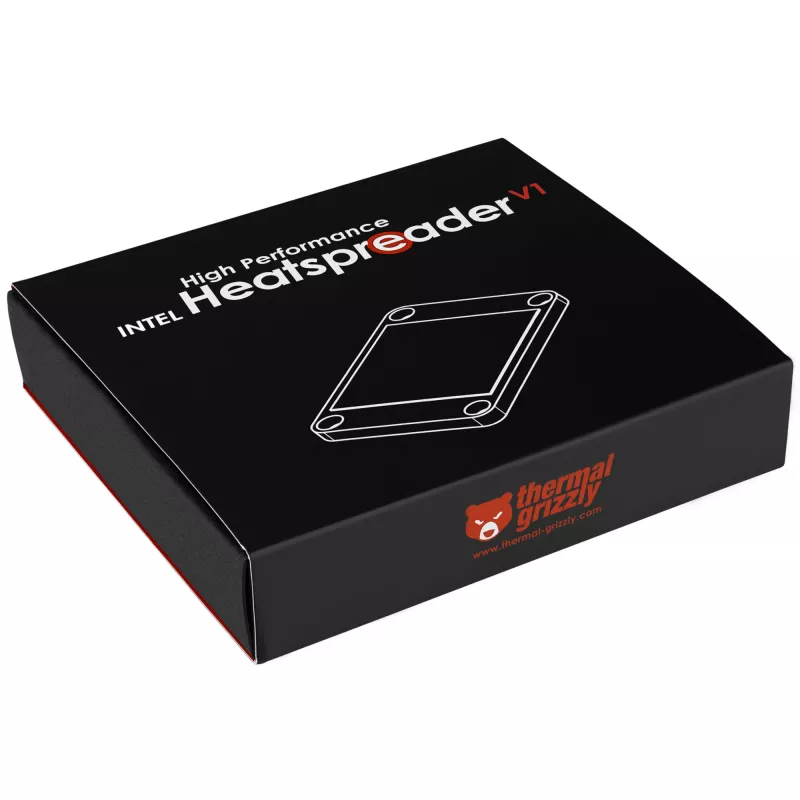 Thermal Grizzly heatspreader Intel High Performance Heatspreader V1 – metal thermal interface for CPU cooling