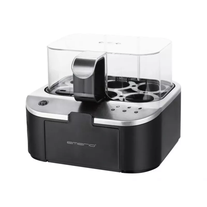 Egg cooker Emerio EB-123177.1 with German-language display, capacity 6 eggs, weight 1.094 kg