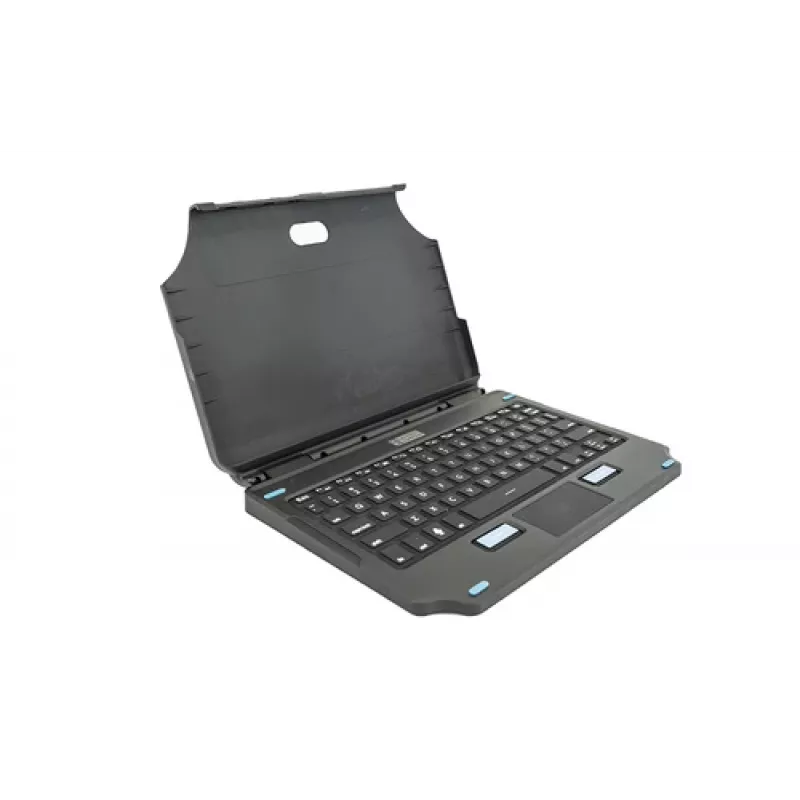 Gamber-Johnson mobile device keyboard QWERTY UK English, Pogo Pin, USB-C power, for Samsung Tab Active4 Pro, Black