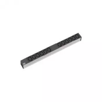 Power Distribution Unit Bachmann 333.616 12 AC Outlets 1U Black Grey