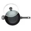 Wok Salter BW09329AR 28 cm Megastone Noir non-stick