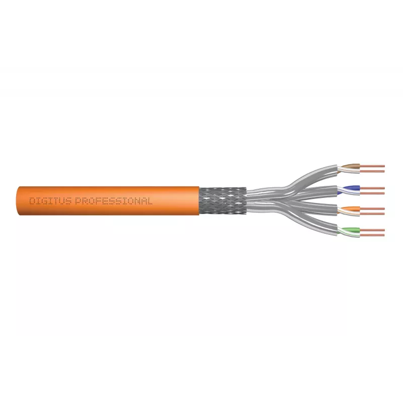 Network Cable Digitus Cat.7 S/FTP 500m Orange