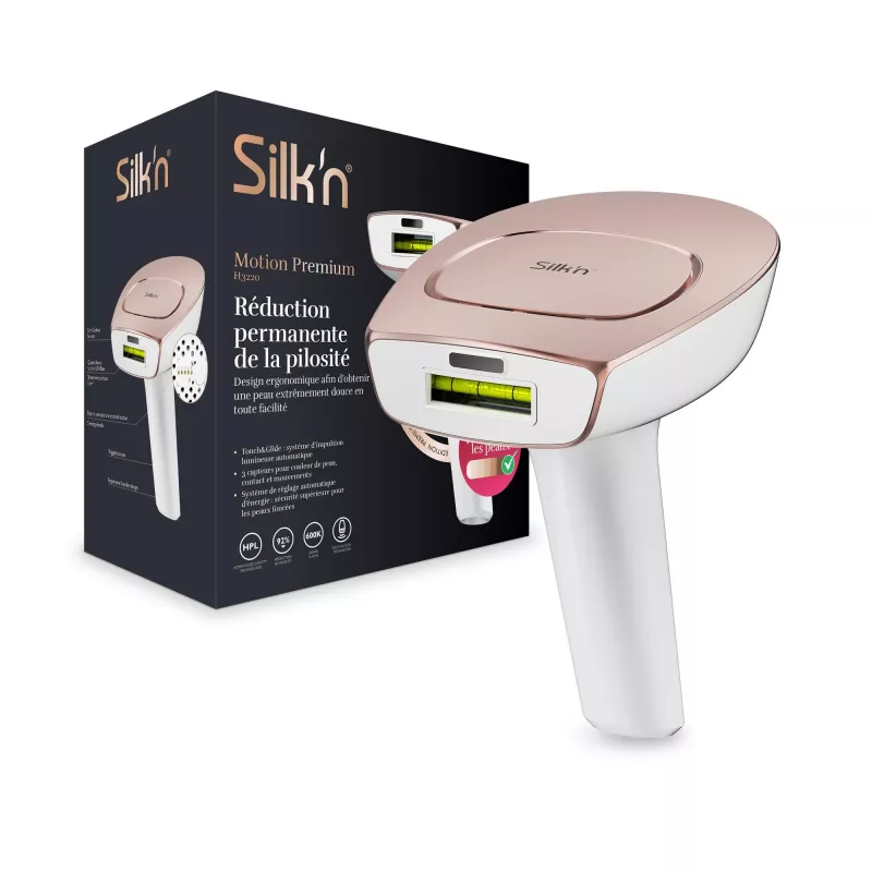 Silk'n Motion Premium MOP1PE4P001 IPL hair removal device, rose gold