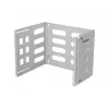 Wall-mount 19 inch rack LANBERG 8U, depth 497×400/240 mm, gray