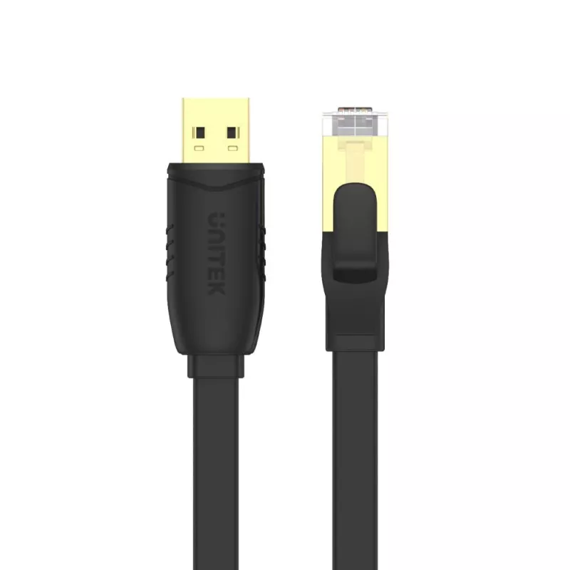UNITEK Y-SP02001B networking cable Black 18 m