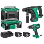 Screwdriver Hikoki Battery kit 18V DS18DBS+DH18DBL with 2x5Ah batteries