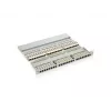 Equip 48-Port Cat.6 Shielded Patch Panel, Black, RJ-45, Gold, Cat6, Rack mounting, 1U, Black