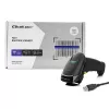Handheld 1D/2D wired barcode scanner QOLTEC 50853 — USB, ABS housing, 1.65 m cable, 97×65×167 mm, 105 g