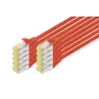 Network Cable Digitus CAT 6A S/FTP RJ-45 2m Red