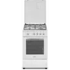 Simfer Cooker 4401SGRBB Hob type Gas Oven type Gas White Width 50 cm 49 L Depth 55 cm