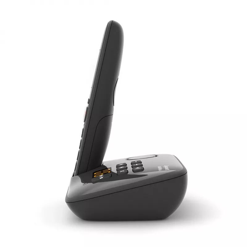 Gigaset AS690A Analog/DECT telephone Caller ID Black