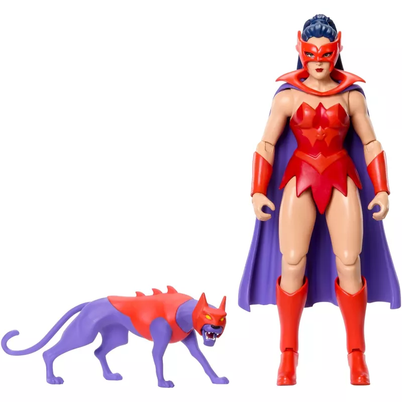 Action figure MATTEL MotU Origins Catra 5.5 inch - collectible articulated figure