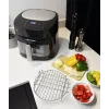 Air fryer BLAUPUNKT AFD712 — 7.2 L capacity, 1800 W, digital touch control, 40–200°C, 60 min timer