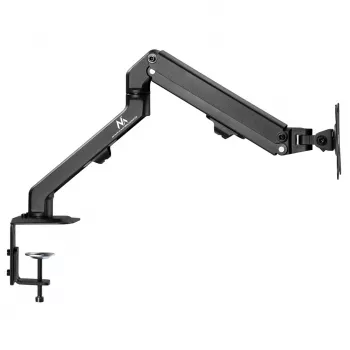 Monitor mount MACLEAN MC-906 for 17 inch–27 inch displays, VESA 75x75–100x100, adjustable height, tilt and rotation, supports up to 7 kg