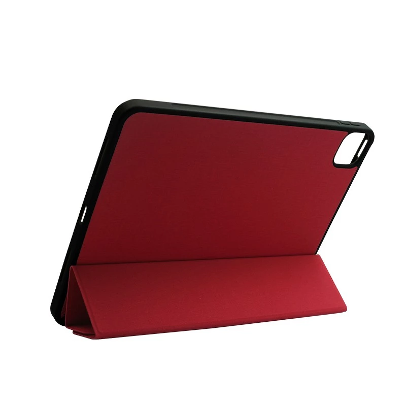Crong FlexFolio CRG-FXF-IPD112-RED folio case for iPad Air 11 M3 (2025)/M2 (2024), iPad Air 10.9 (5-4 gen.), iPad Pro 11 (2022-2021), 27.7 cm (10.9 inch), Apple Pencil holder, red