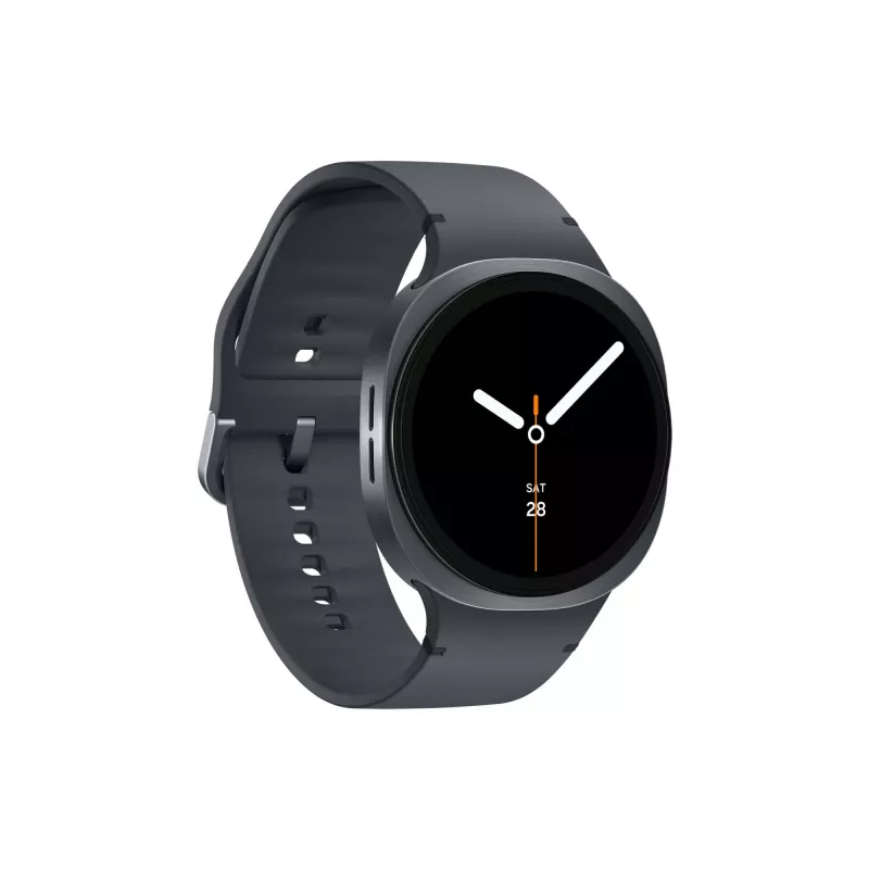 Samsung Galaxy Watch 8 3.81 cm (1.5 inch) AMOLED 44 mm Digital 480 x 480 pixels Touchscreen Graphite Wi-Fi GPS (satellite)