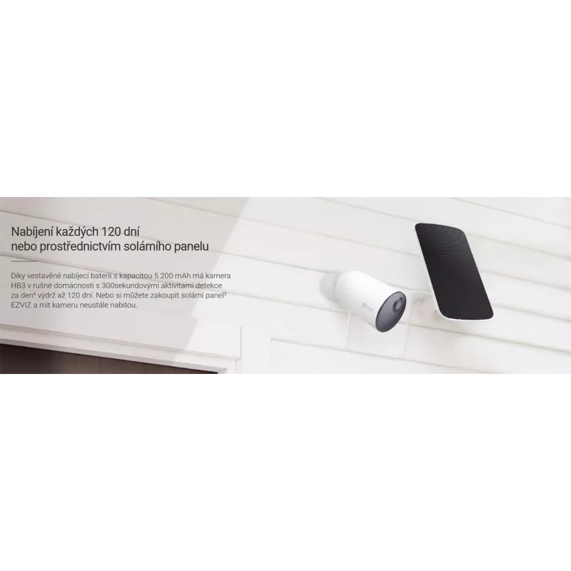 IP security camera EZVIZ HB3-Add-On Bullet 2304 x 1296 pixels