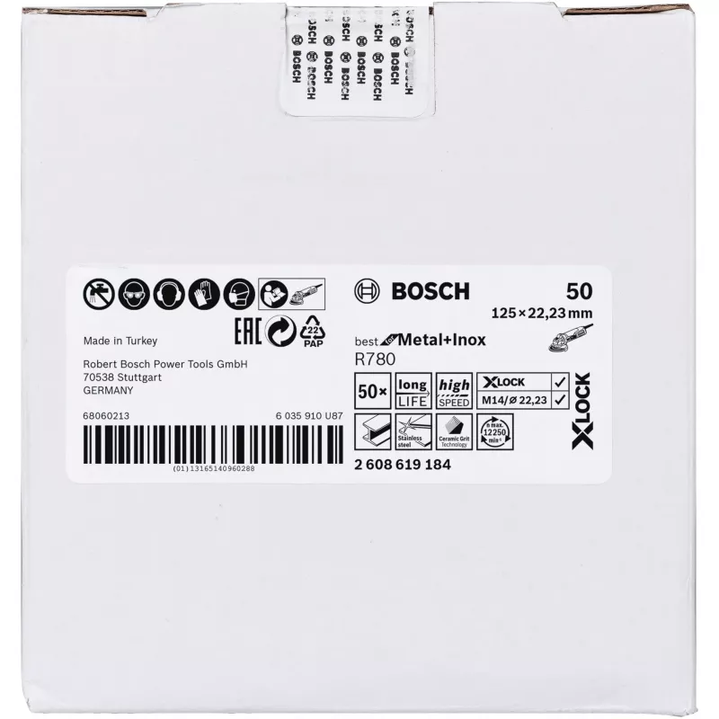 Bosch 2 608 619 184 angle grinder accessory Sanding disc