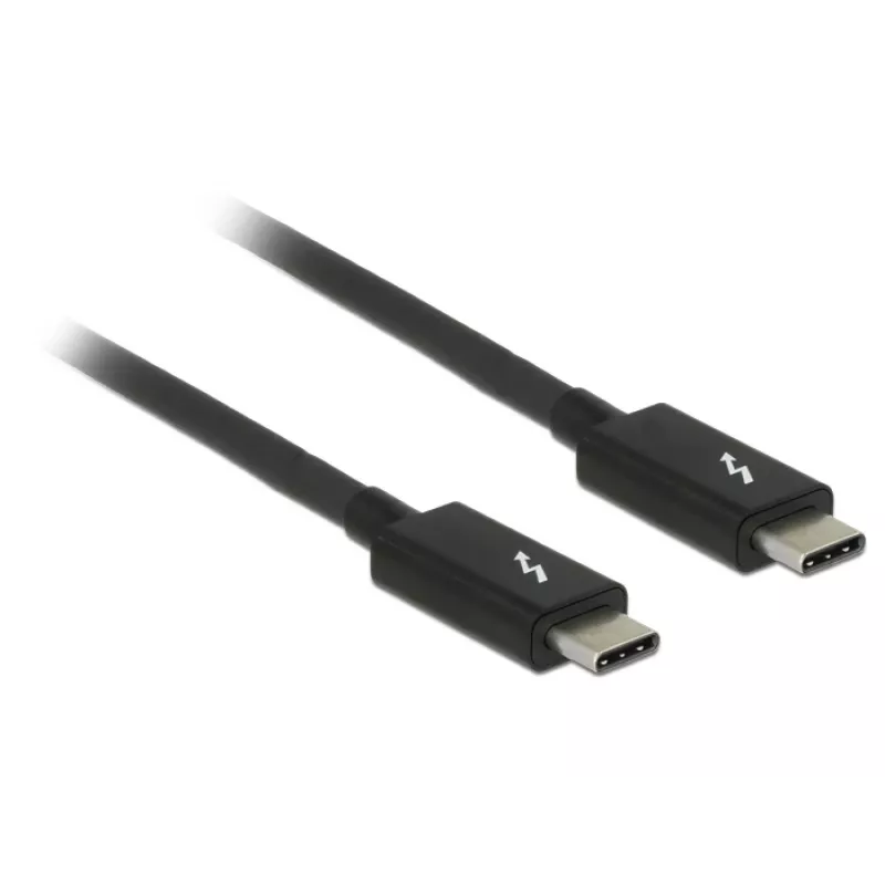 Thunderbolt cable DeLOCK 84845 1 m 20 Gbit/s Black