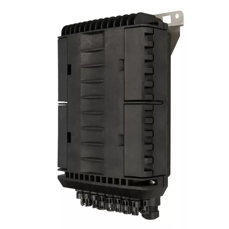 Fiber optic terminal box Extralink POLA 16-core, ABS housing, black