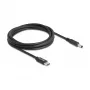 DeLOCK Laptop Charging Cable USB Type-C male to Dell 4.5 x 3.0 mm male 1.5m 20V