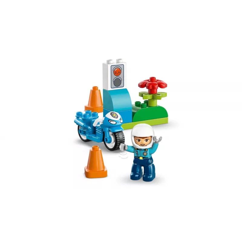 LEGO DUPLO 10471 Blue Police Motorcycle