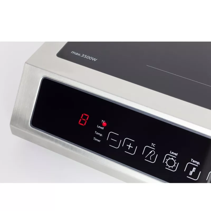 Caso | Thermo Control Hob | TC 3500 | Number of burners/cooking zones 1 | Touch control | Black/Stainless steel | Induction