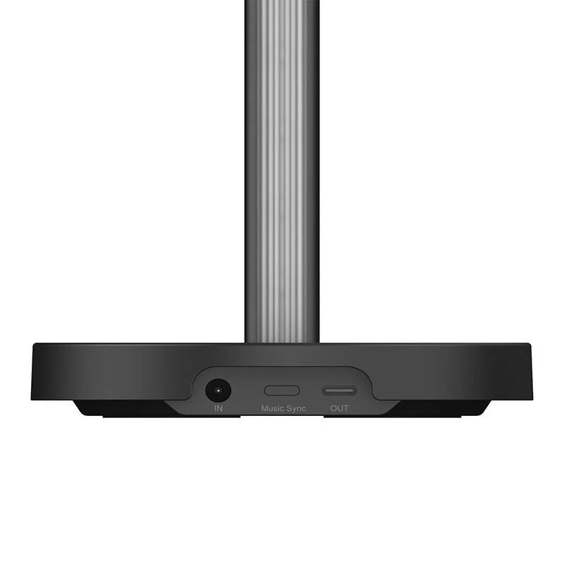 Table lamp Yeelight Beam RGBIC Black — LED 12W, multi-color ambient, 400×117 mm, AC/USB 12V