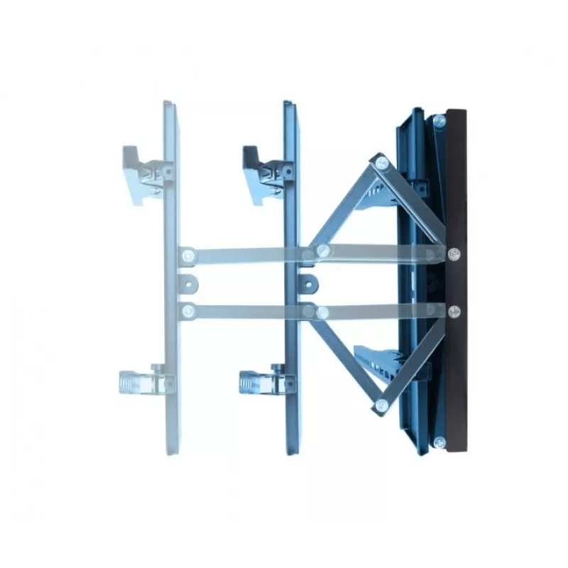 Wall TV mount Esperanza TITAN for 26–70 inch (66–177.8 cm), tilt ±15°, swivel 120°, VESA up to 400×400, max load 55 kg, black