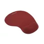 Mouse pad ESPERANZA EA137R — red gel surface, non-slip base, integrated wrist rest