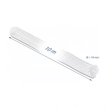 Braided Sleeving DeLOCK 20819 10 m x 19 mm white