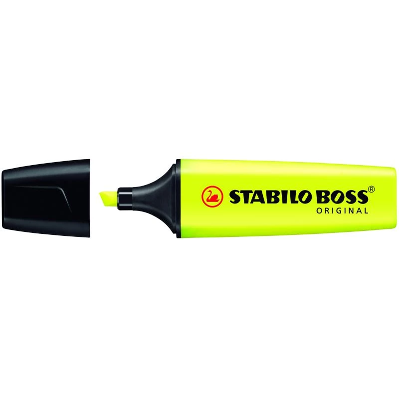 Marker STABILO BOSS ORIGINAL Chisel tip Yellow