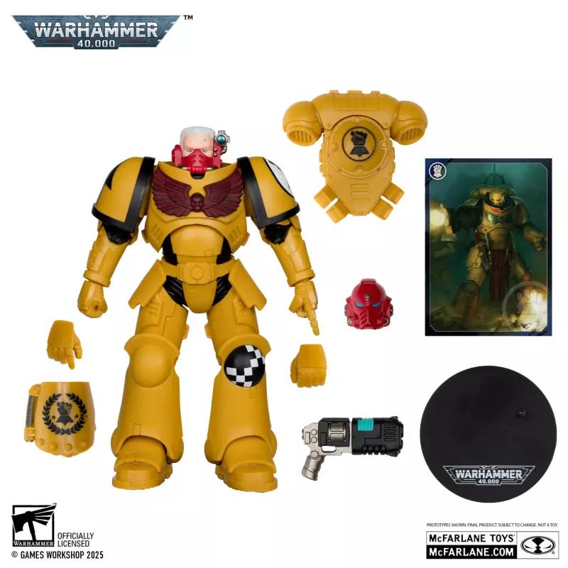 MCFARLANE Warhammer Intercessor Sergeant figure 7in (10954)